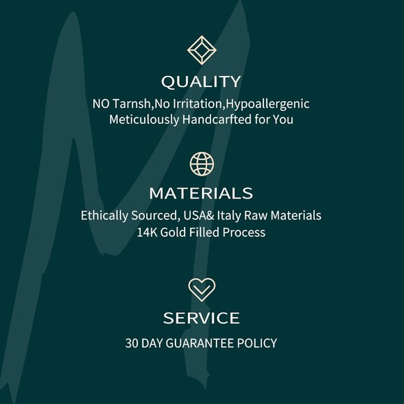 Dainty14K Gold Plated Cosmos Small Drop Chain Hoops Trendy Earring Set for Women - Picture 9 of 9